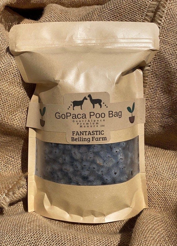 GoPacaPoo Organic Fertilizer Goat/Alpaca Manure by Chappy The