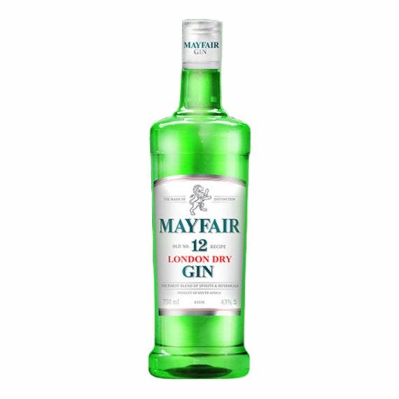 Elevate Your Cocktail Creations with Mayfair London Dry Gin 750ml from