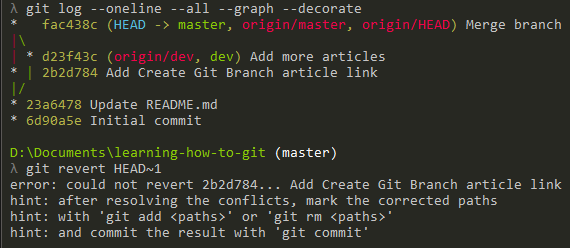 Learning How to Git: Rolling Back to Previous Commit | by Haydar Ali ...