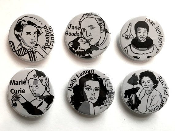 First Wives Club 1 Button Pin or Magnet Set