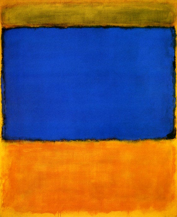 Rothko paintings are fading. A business opportunity by George