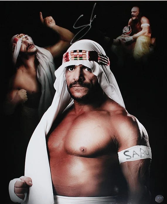 Let’s be real — without Sabu, wrestling in the ’90s wouldn’t have been the same.