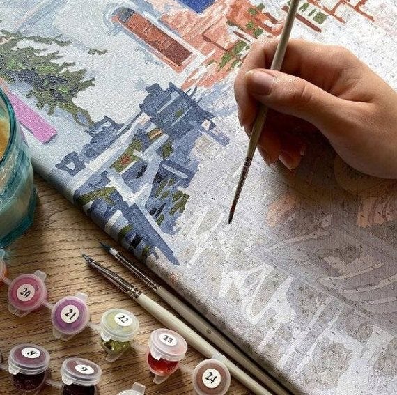Painting By Numbers  A step by Step Guide