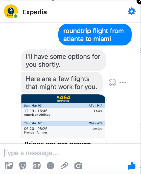 AI vs Rule-Based? Typical Chatbot Error with Expedia Example | by Andrei  Terentyev | Medium
