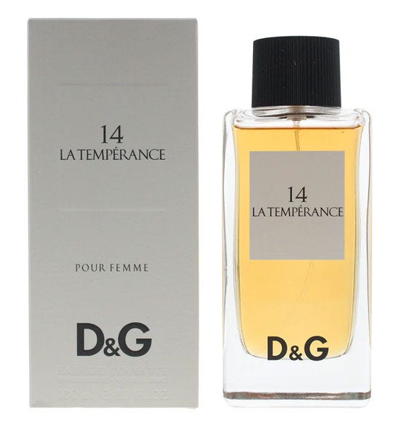 Dolce and Gabbana La Temperance 14 Perfume for Women - Chawlayogesh ...