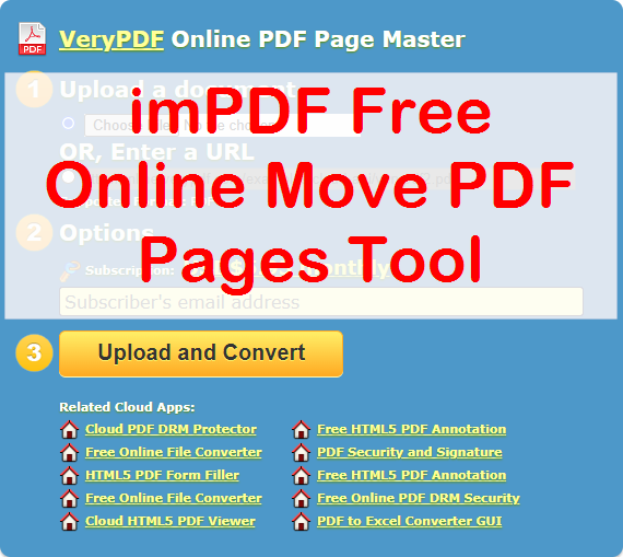 imPDF Free Online Move PDF Pages Tool Seamlessly Rearrange Your PDF