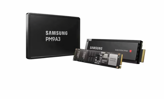 Samsung PM9A3 7.68 TB SSD — 2.5"” Internal — PCI Express NVMe
