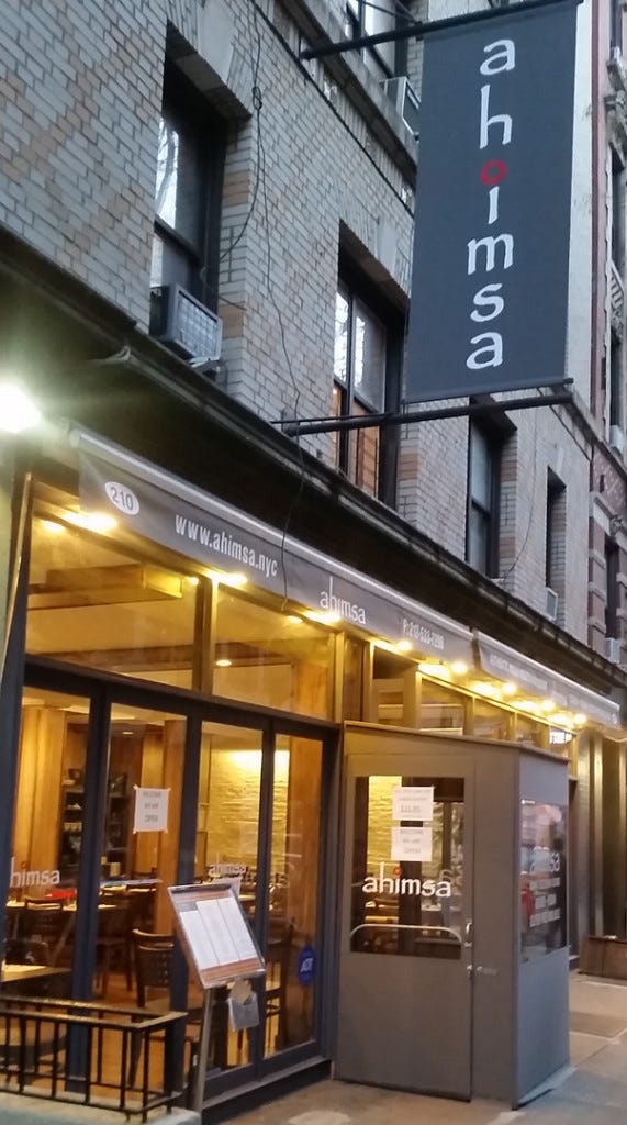 Authentic Jain Restaurant in New York City | Ahimsa