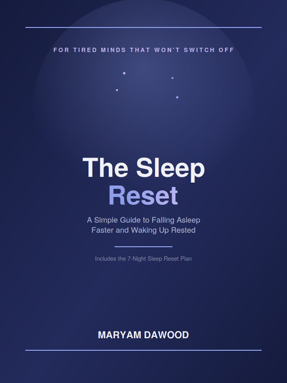 The Night I Realized Trying Harder to Sleep Was the Problem