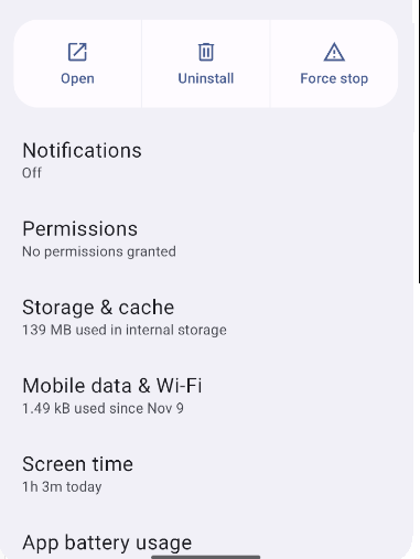 App Permission