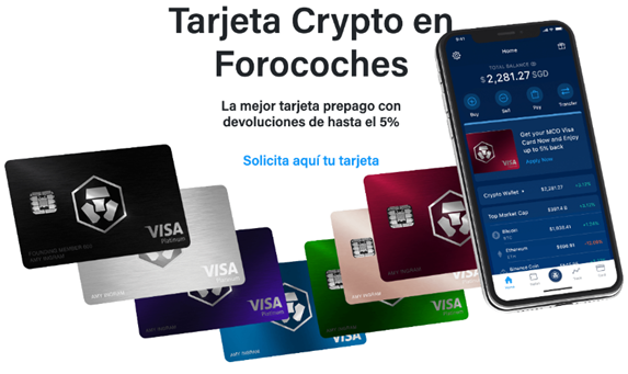Imagen promocional de la Tarjeta Crypto en Forocoches (Fuente: Forocoches)