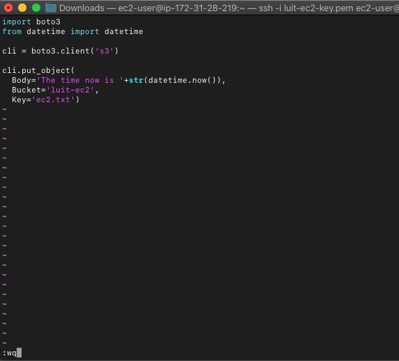 Programmatically Write Files from an EC2 Instance to an S3 Bucket in ...