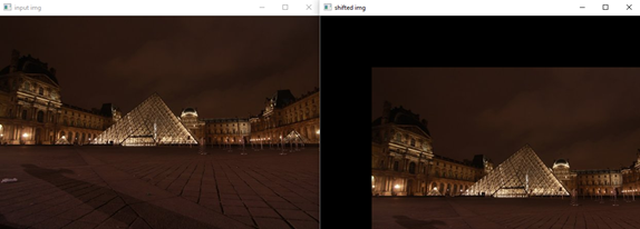 Translation Image Using Translation Matrix with Python #1 | by rocky ...