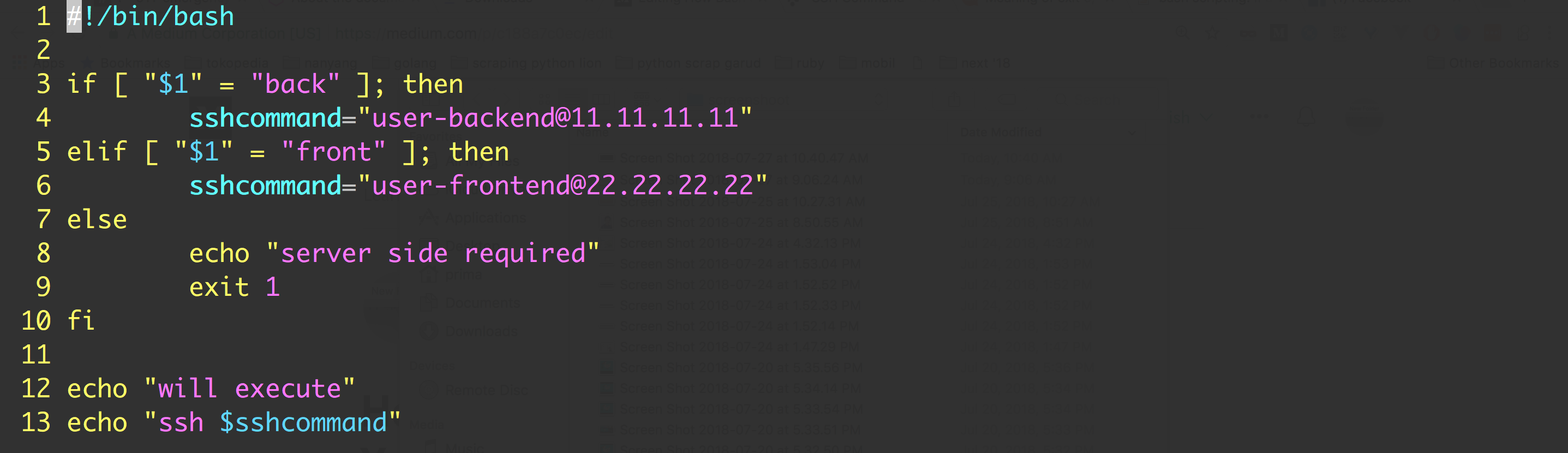 Bash if примеры. Bash if примеры