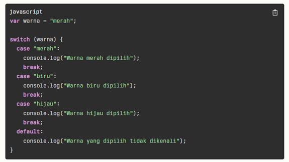 Switch Statement. Frontend-JavaScript Series From Website… | by My ...