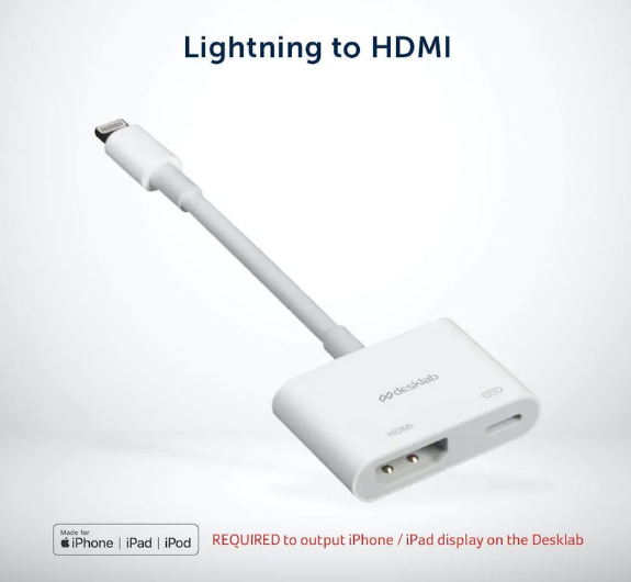 IPAD HDMI Cable By Desklab Monitor Desklabmonitor Medium