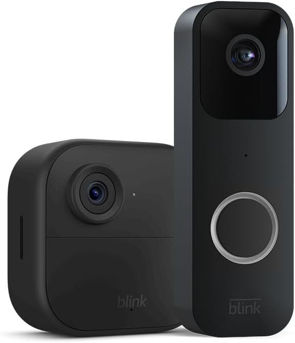 Blink Video Doorbell + Sync Module 2, Two-year battery life, Two