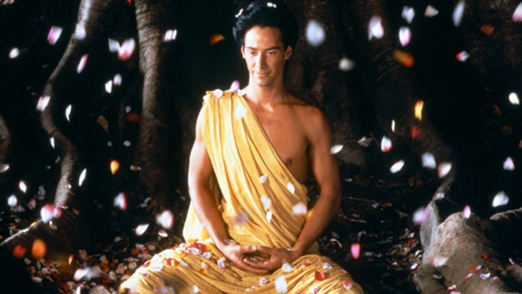 Figure: Keanu Reeves as the Buddha in Bernardo Bertolucci’s “Little Buddha.”
