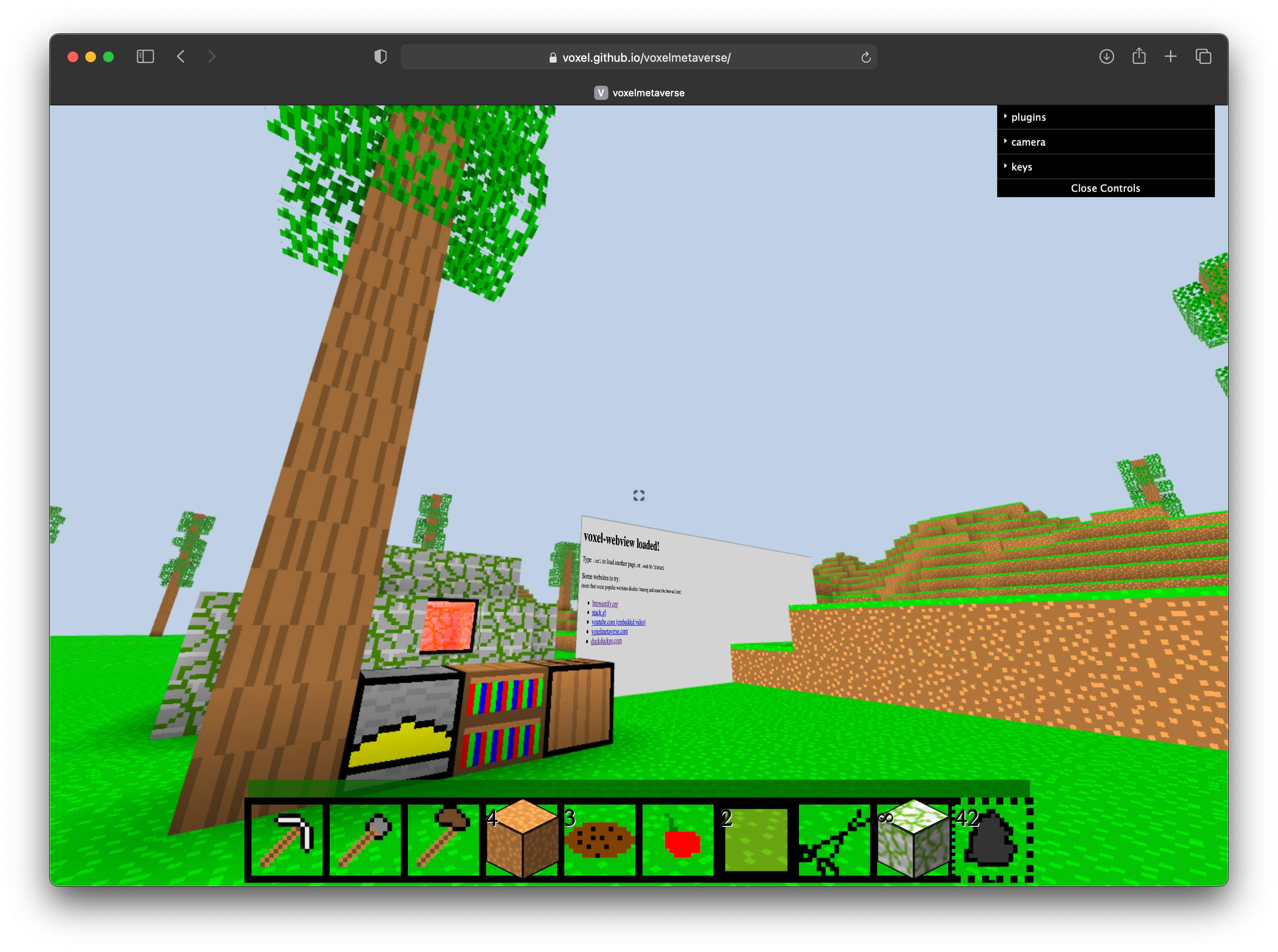 That time Minecraft used my voxel engine