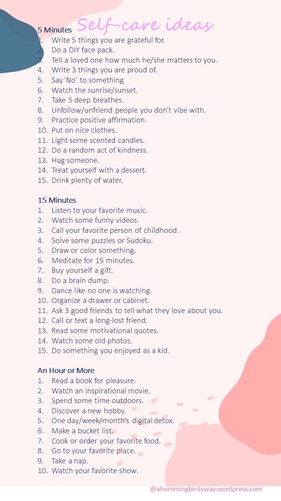 40 Ideas for Self Care. “You yourself, as much as anybody in… | by ...