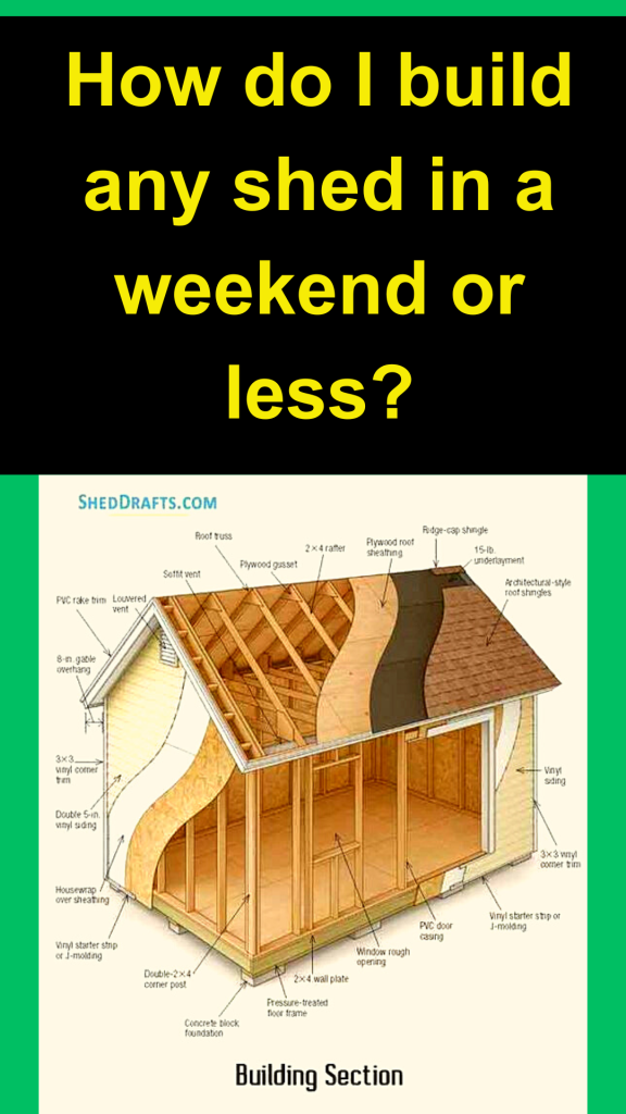 How do I build any shed in a weekend or less? by Raf1arttt Aug, 2023 Medium