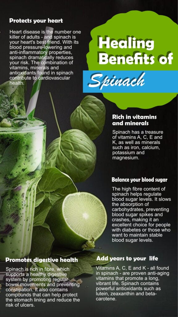 5 Amazing Benefits of Spinach for Health by Turbotastyrecipes Jun
