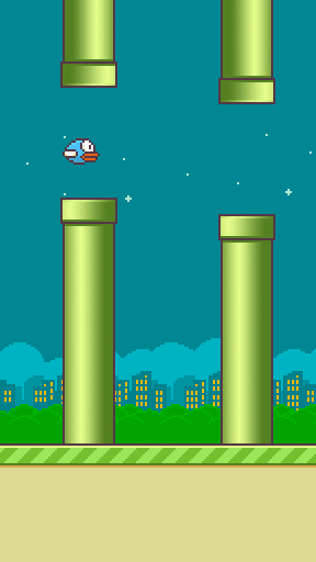 Arquitetura da rede neural múltiplas camadas nos jogos Flappy Bird