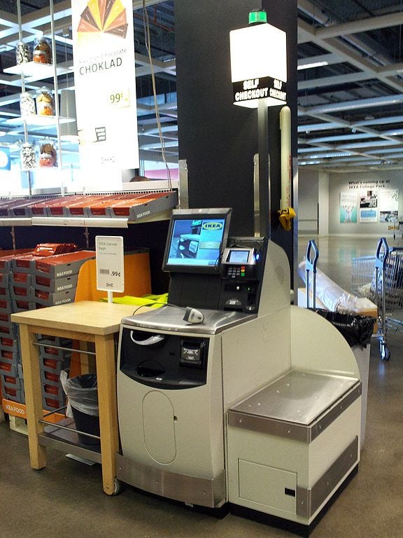 Pros and Cons of Selfcheckouts. Do you love them or wish they would go