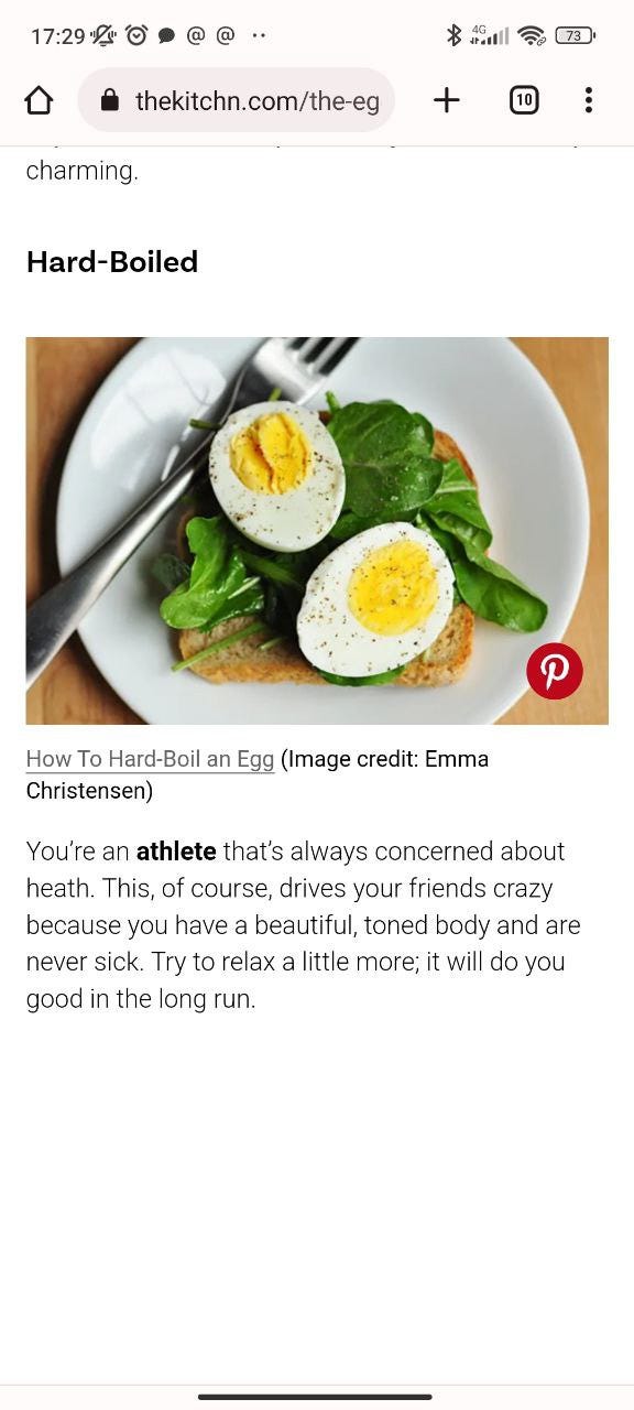 Egg personality test) - Taniiiii - Medium