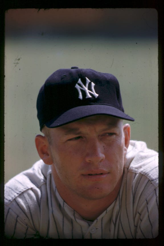Mickey Mantle, 1955; Hy Peskin