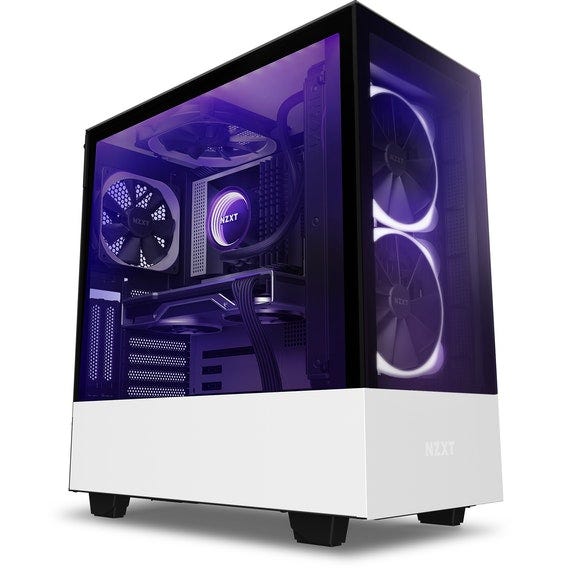 RS.300K BEST GAMING PC BUILD. CASING : NZXT H510 ELITE WHITE… | by My ...