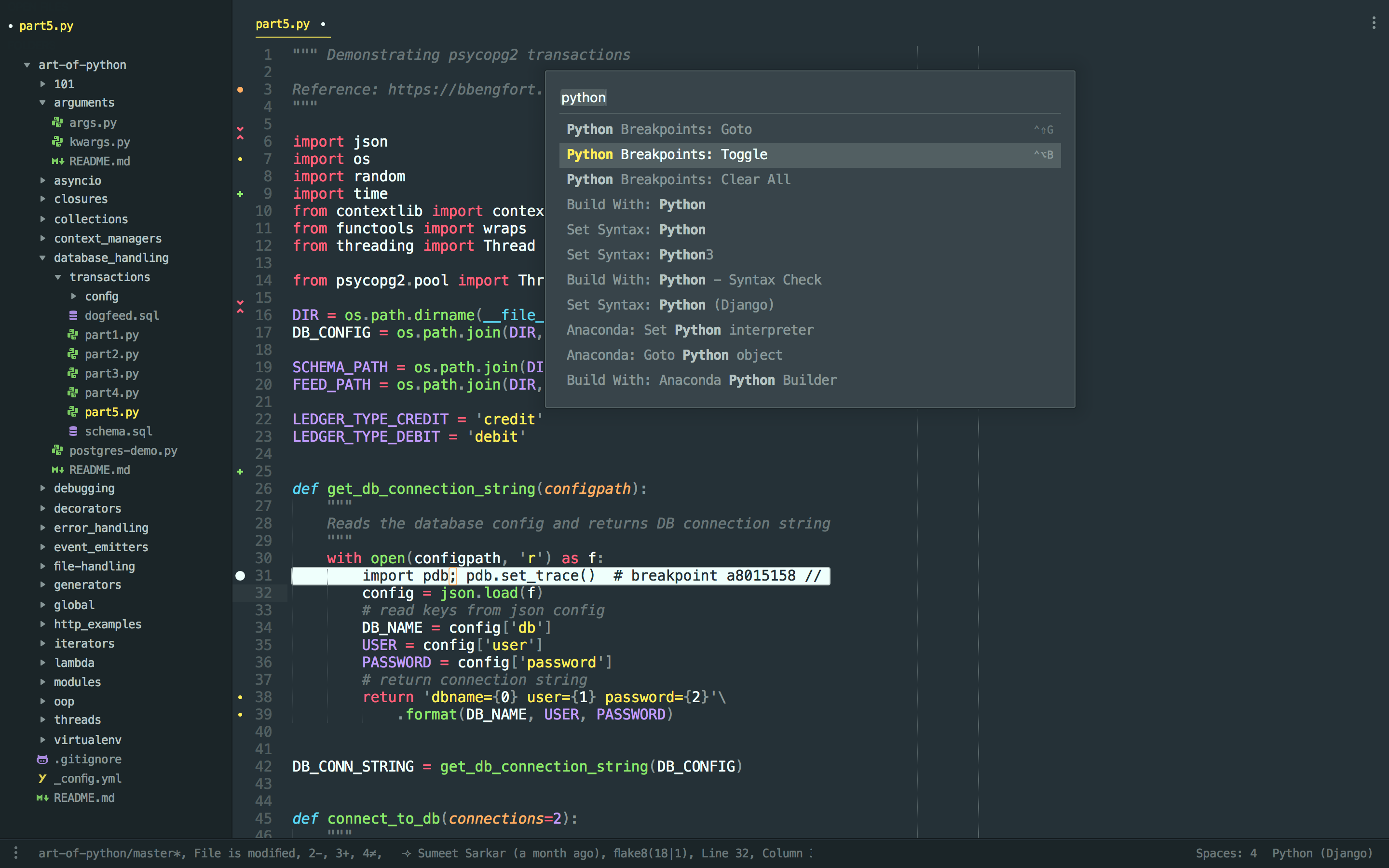 Import names python