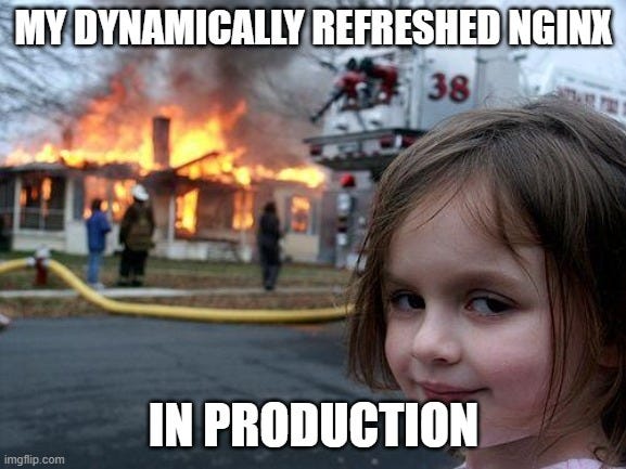 You should replace NGINX by KONG