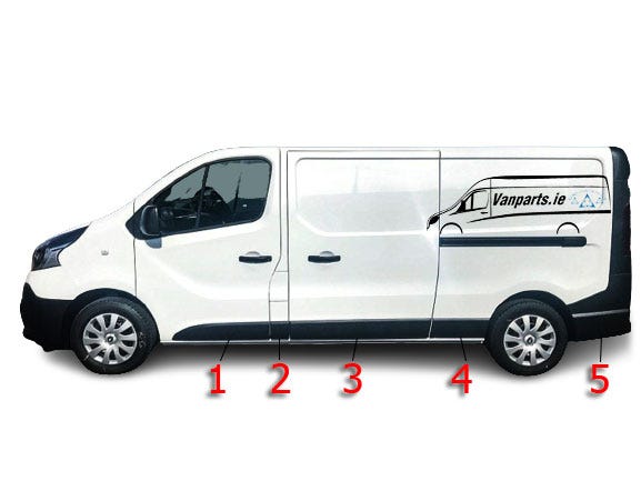 Coque De Rétroviseur Gauche Passager Pour Vivaro B / Trafic 3 / Talento (2015‑2018) – Pièce De Remplacement Noire