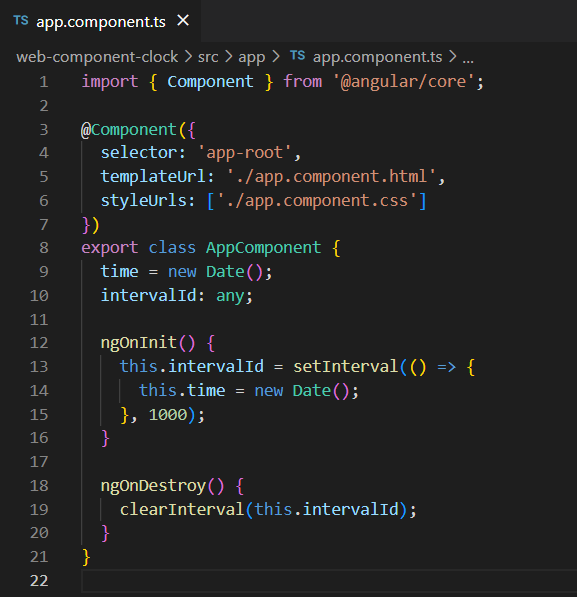  Components Using Angular. I had a requirement in my project to
