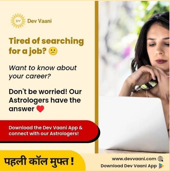 Free Indian Career Astrology By Date Of Birth by Devvaani Apr 2024