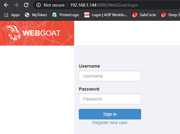 Getting Started with WebGoat and WebWolf using JAR. | by Christina E. Percy  | Medium