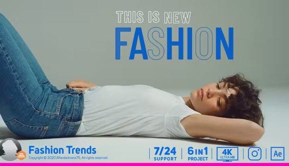 “Fashion Trends After Effects Template — Unleash Your Creativity with Trendsetting Visuals!”