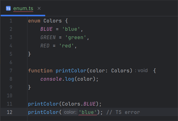 Why I always use ‘enum’ in JS. I wrote this post under the influence ...