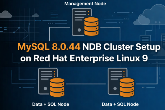 Setting Up a MySQL 8.0.44 NDB Cluster on Red Hat Enterprise Linux 9