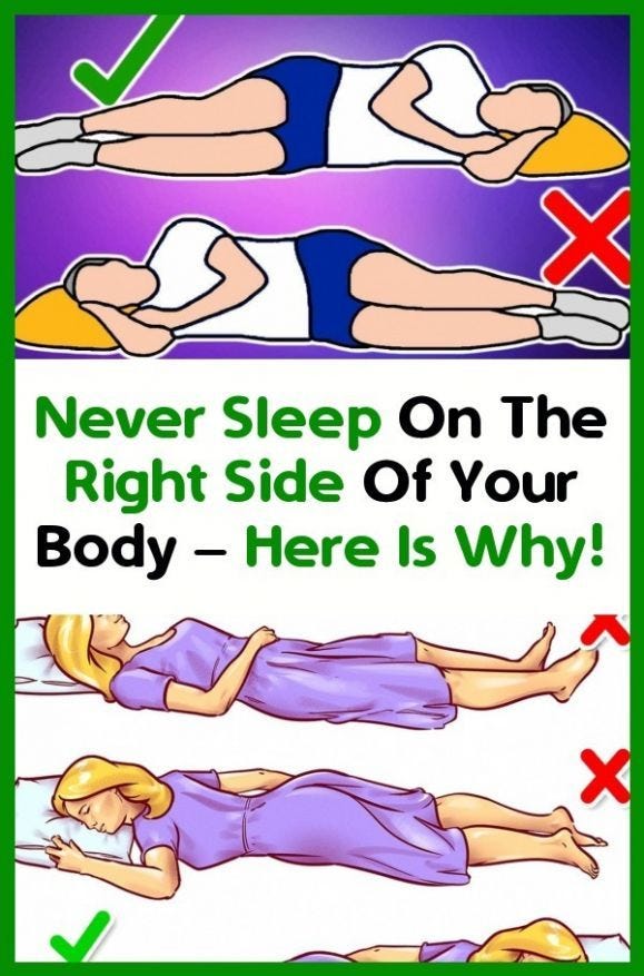 Why You Must Sleep On Your Left Side (And Never On Your Right) - Gloria ...