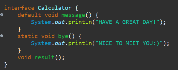INTERFACE IN JAVA. An interface class is a 100% abstract… | by ...