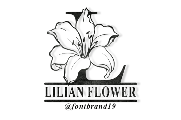 Lilian Flower Monogram Font