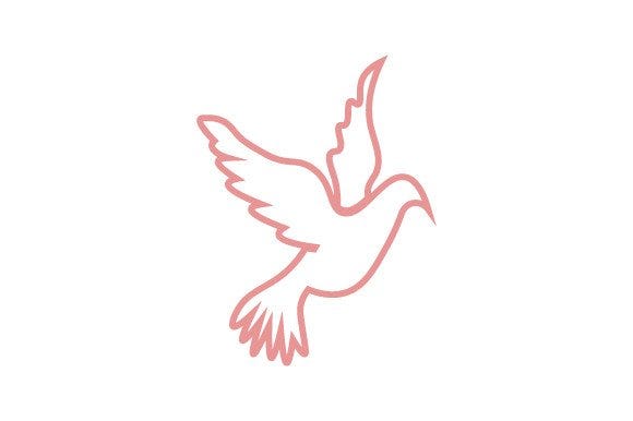 Dove Icon (wedding Svg & Crafts) 