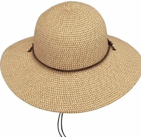 UPF 50+ Solano Sun Hat for women — Sun protection hat with wide brim &  lanyard — UV Protection Natural Beige — reviews, by Boundlessmarketcentre