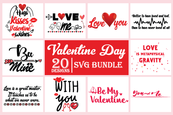 Valentine’s Day Svg Bundle — Free Design Free Download | by Novanebulae ...