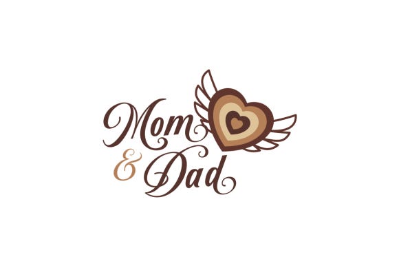 Layered Heart and Wings for Mom and Dad (Remembrance Crafts) | by ...