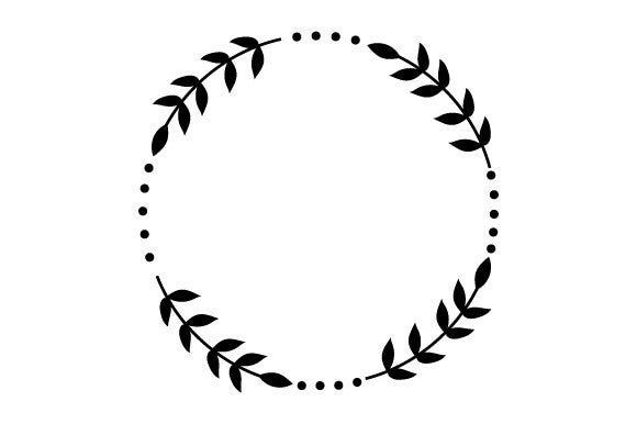 Circle Monogram Frame (Monogram Frames Crafts) | by Craftycarla | Apr ...