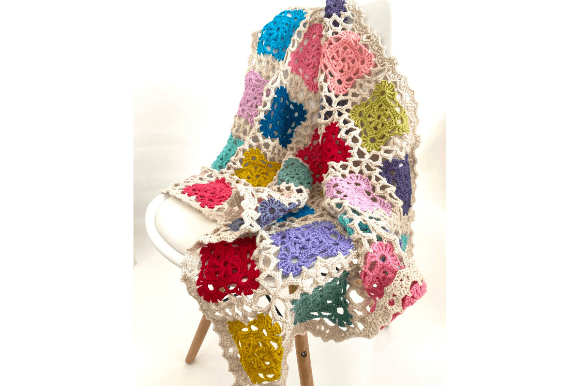 Vintage Lace Crochet Blanket Pattern