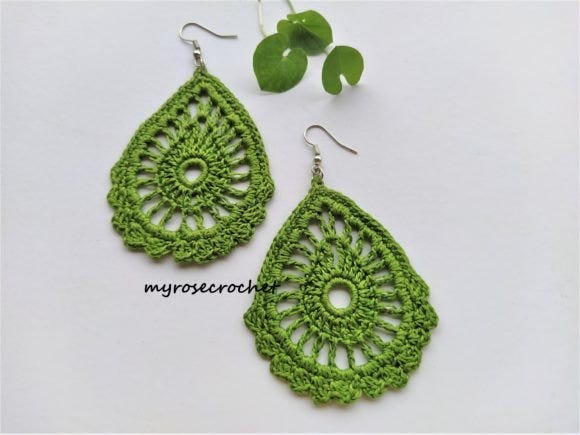 Minty Earrings Pattern